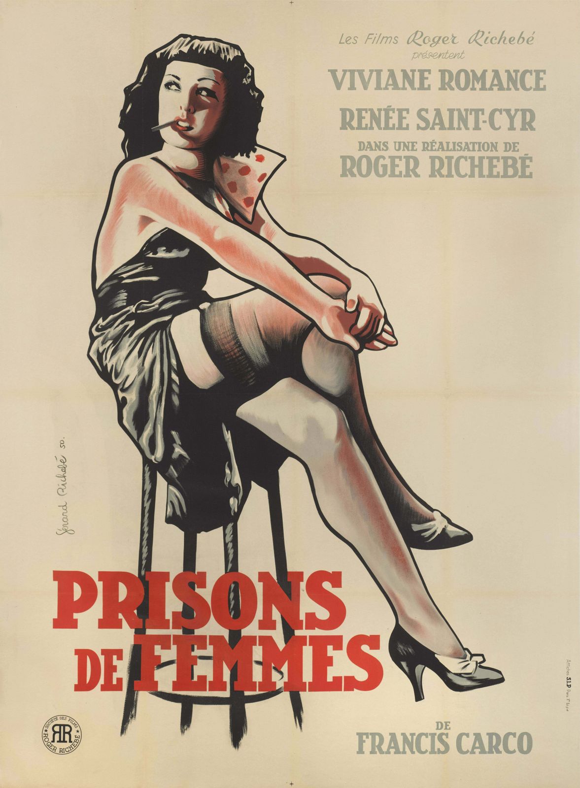 Prison De Femmes / Marked Girls photo Art