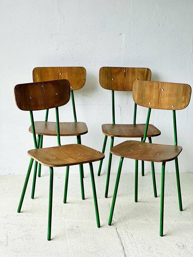 Eetkamerstoelen, Jaren 1970, Set Van 4 photo furniture