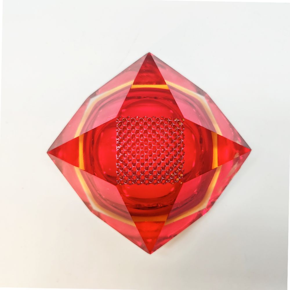 1960s Ashtray Or Catch All In Murano Glass By Flavio Poli For Seguso. Made In Italy. photo buy