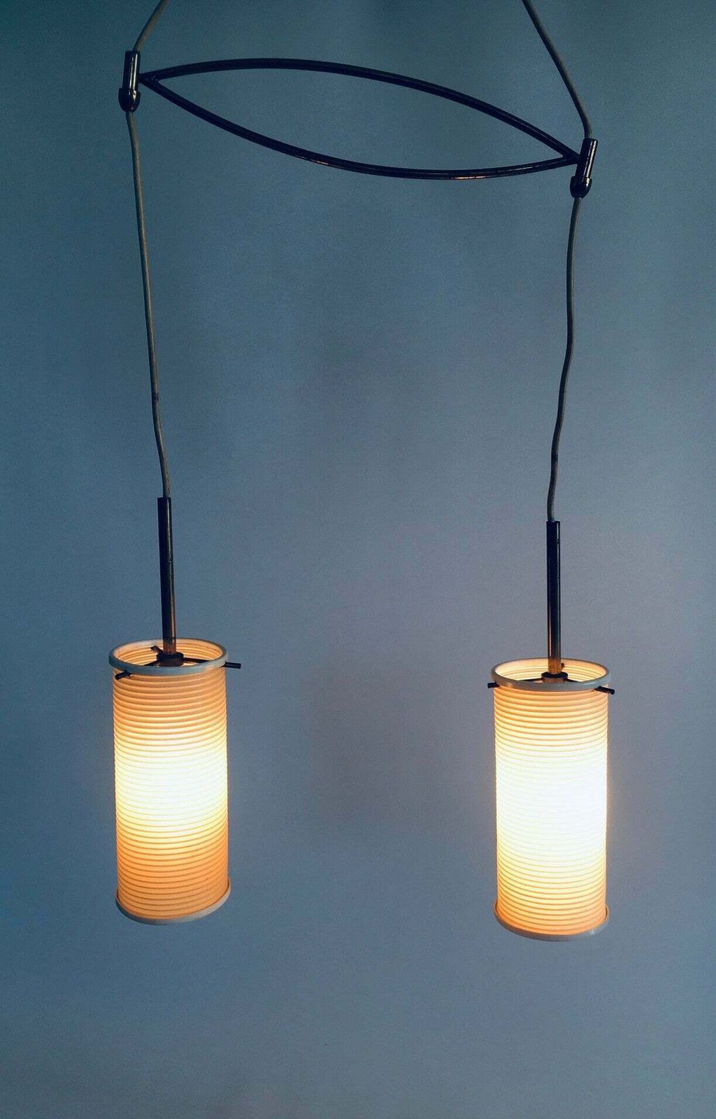 Rotaflex Dubbele Hanglamp, Ca. Jaren 1950 photo 260.0