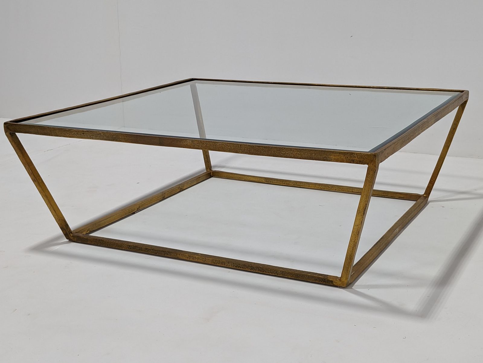Gold Cocktail Table photo vintage