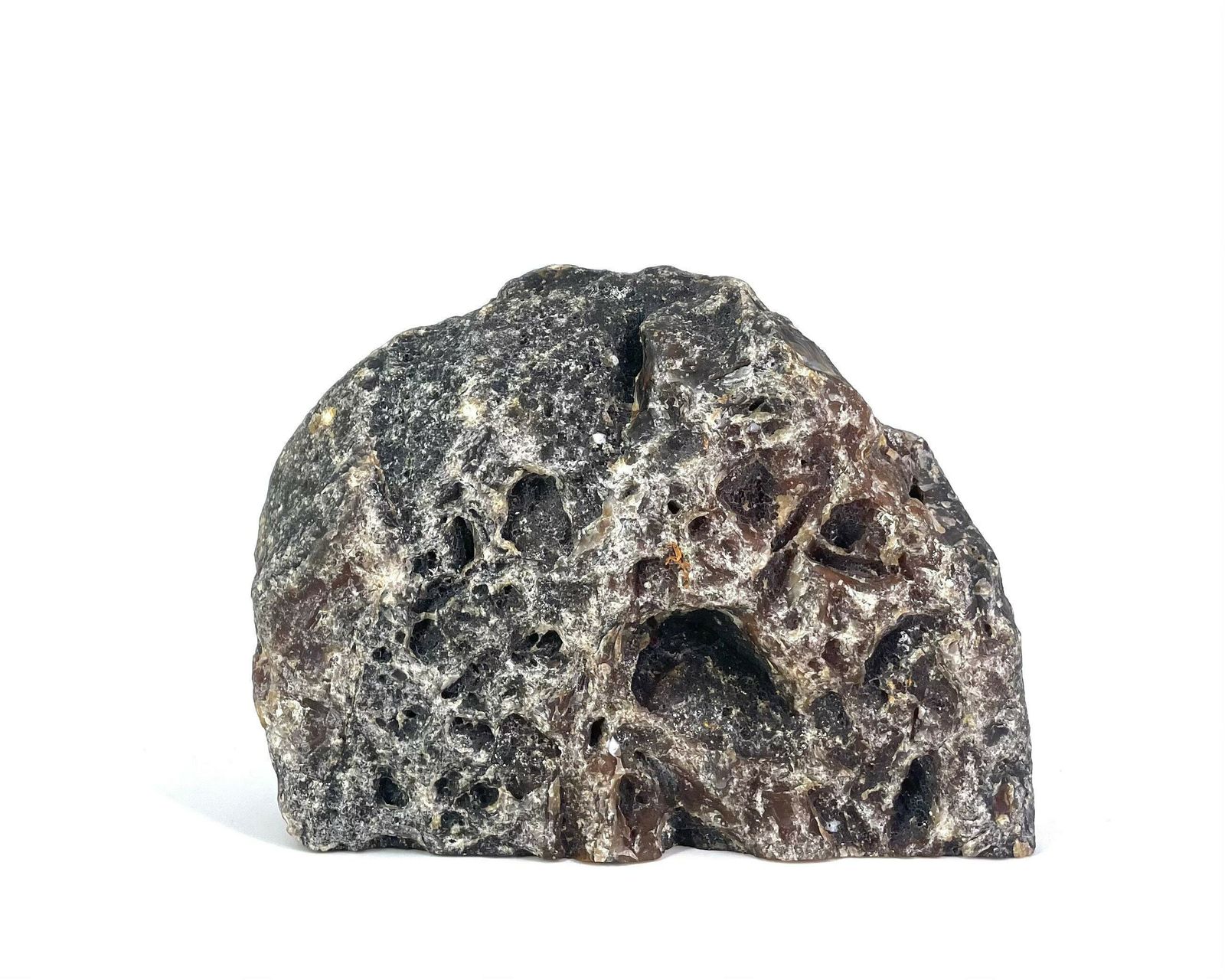Brown Geode, Agate, 1970s / Quartz, Cabinet Of Curiosities, Boho Chic, Bohemian, Folk, Paperweight, Mineral, Stone, Nature photo vintage