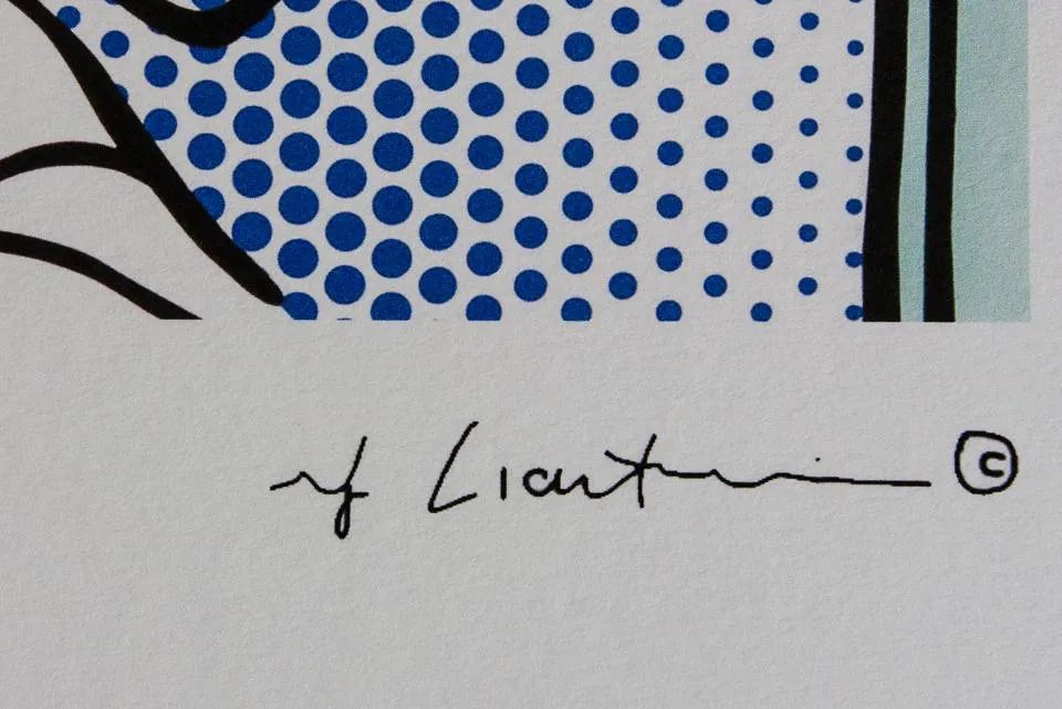 Roy Lichtenstein – Nude Reading Limited Edition Lithograph (1980s) – Signed Number photo 1830.0