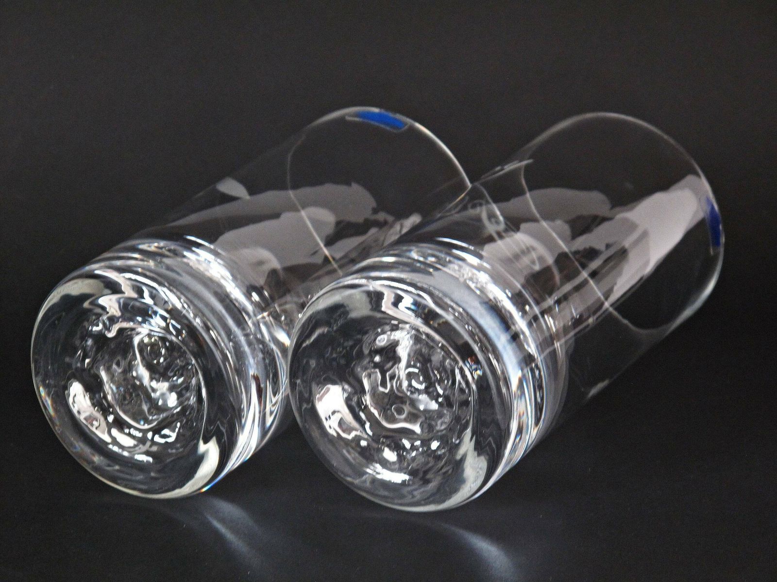 Nuutajarvi Himalaja Glasses By Björn Weckström With Playboy Logo   Playboy Glasses photo vintage