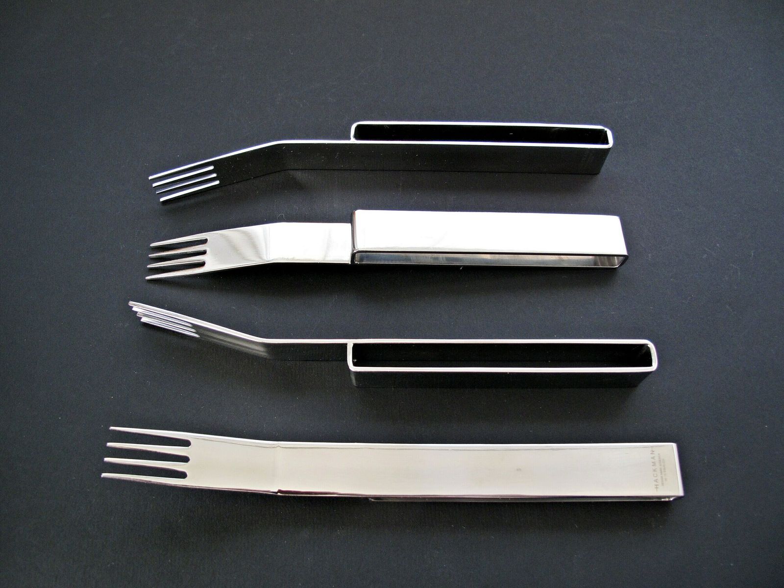 photo for sale Hackman Steak Cutlery Designed By Harri Koskinen   Stainless Steel Steak Cutlery By Hackman For Iitala, Finland