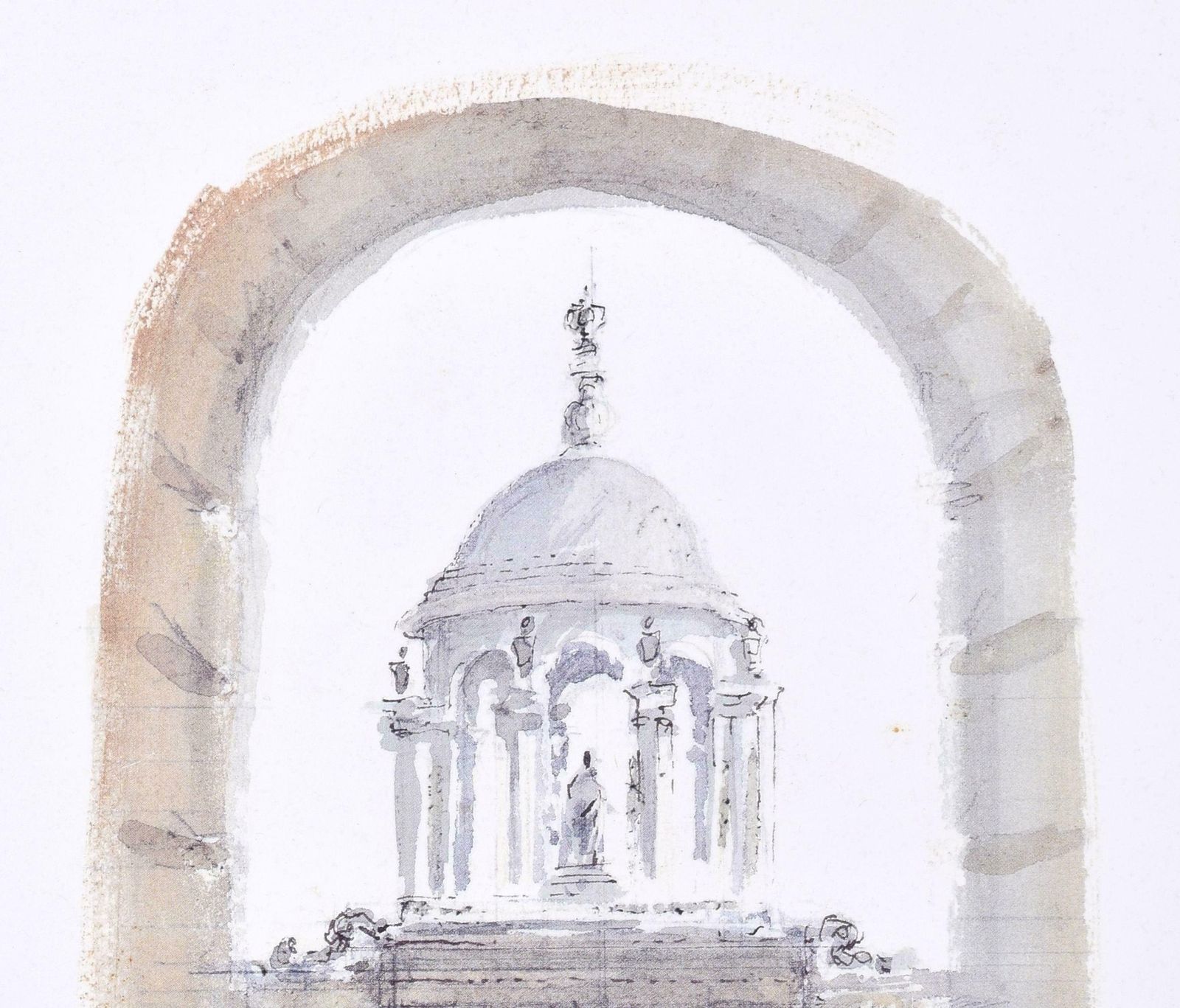 Hugh Casson The Queen's College, Oxford Lithograph By Hugh Casson 1989 photo furniture