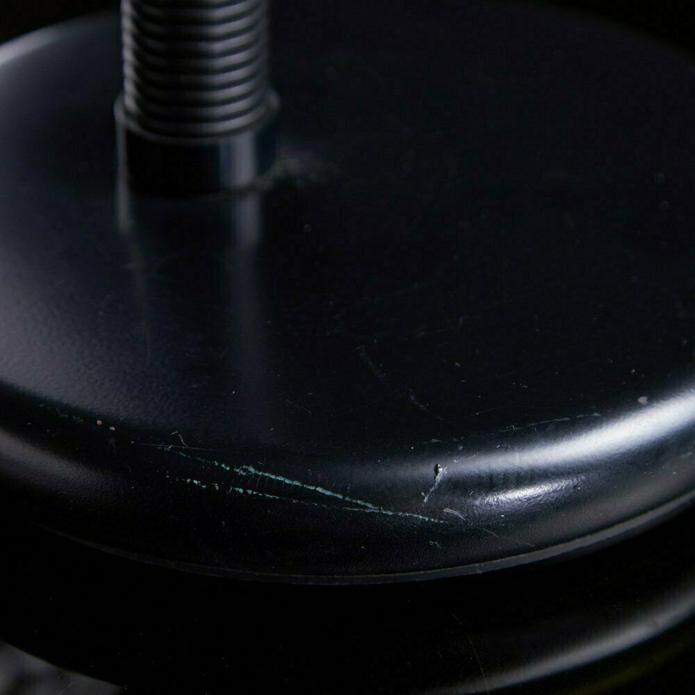 photo buy Matte Black Table Lamp With Spherical Hood 1980s