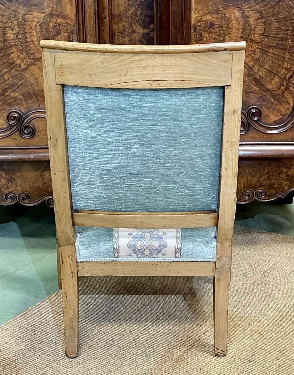 Restoration Period Armchair In 19th Century photo furniture