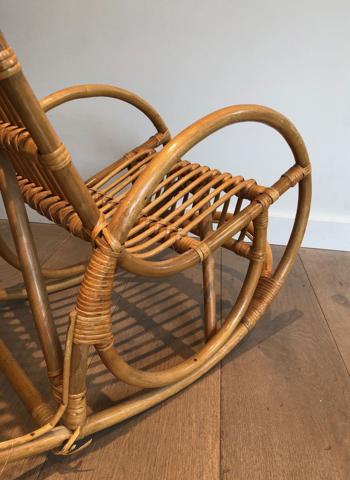 photo furniture Rattan Children's Rocking Chair