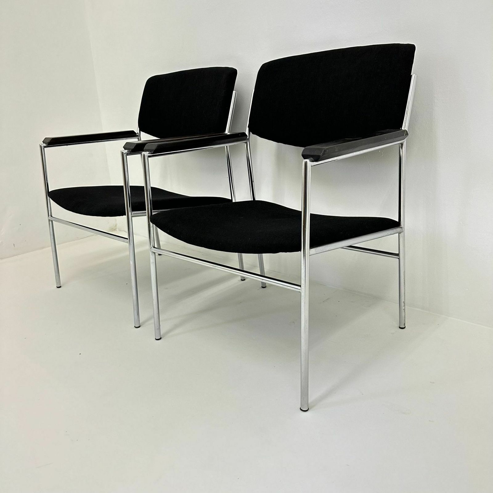 Gijs Van Der Sluis Minimalist Lounge Chair, Jaren 1970 photo vinterior