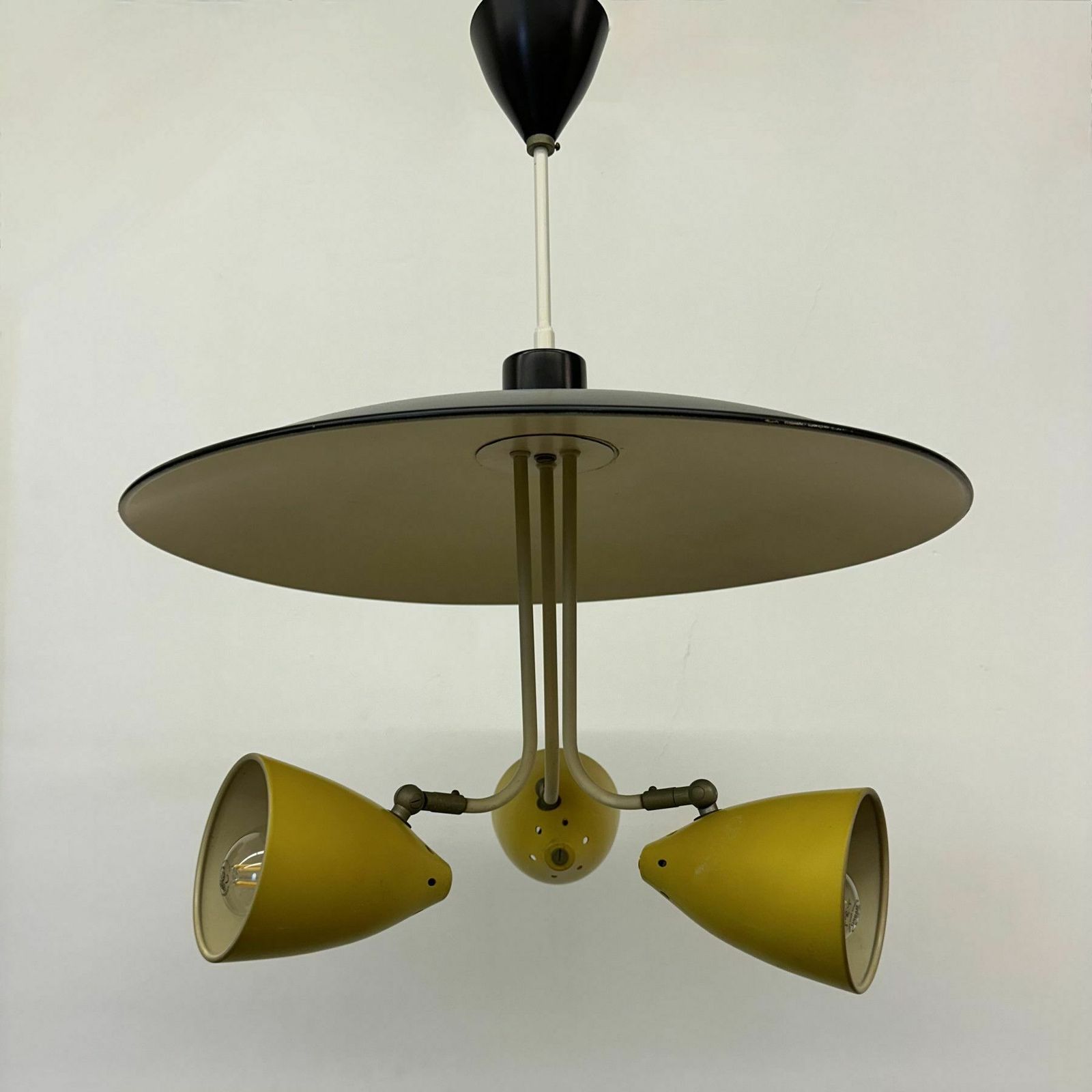 photo for sale Hala Zeist Hanglamp J.H. Busquet Pendant, Ca. Jaren 1950