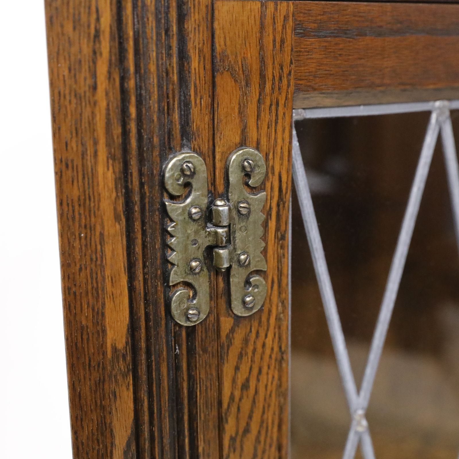 Old Charm 75 Anniversary Corner Display Cabinet Light Oak Free Uk Delivery photo vinterior