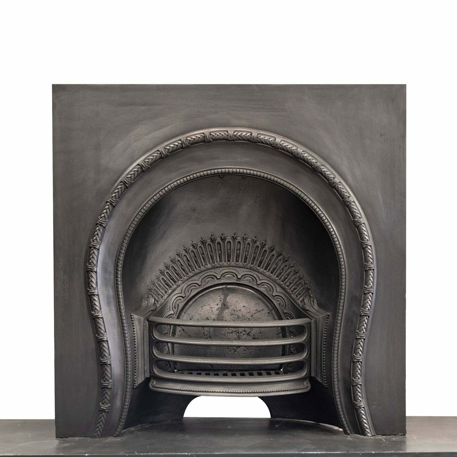 Antique Victorian Cast Iron Horseshoe Insert | Pair Available