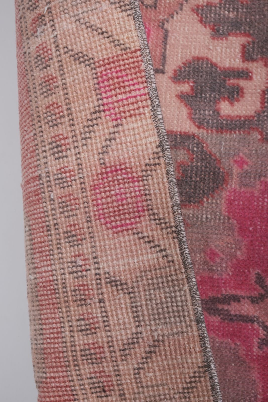 1960s Vintage Turkish Hand Knotted Area Rug photo vintage