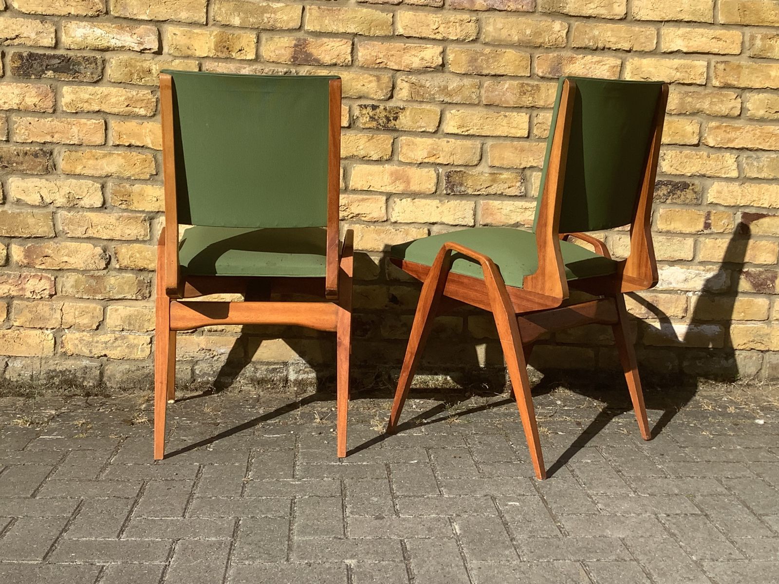 A Pair Of 1950s French Chairs By Maurice Pre photo Furniture