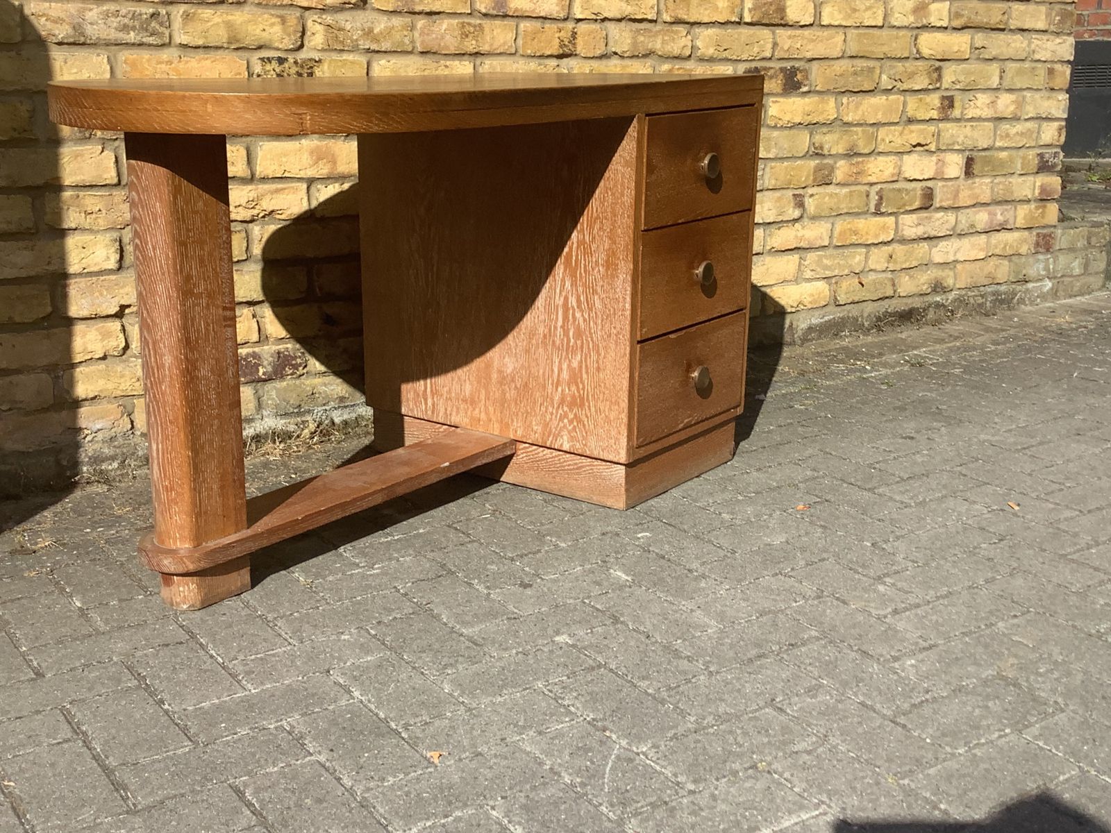 1930s Deco French Desk Style Of Jacques Adnet photo furniture