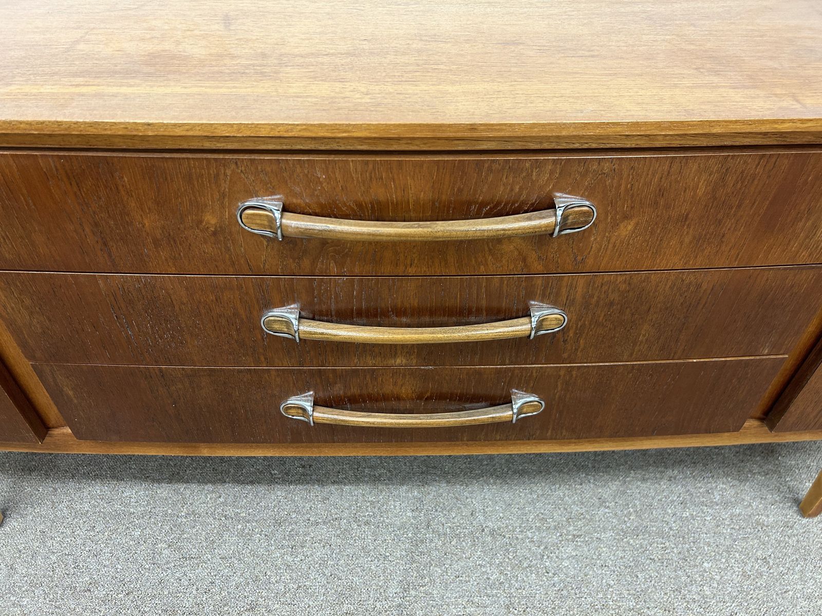 Teak Beautility  Side Board, 1960s, photo Furniture