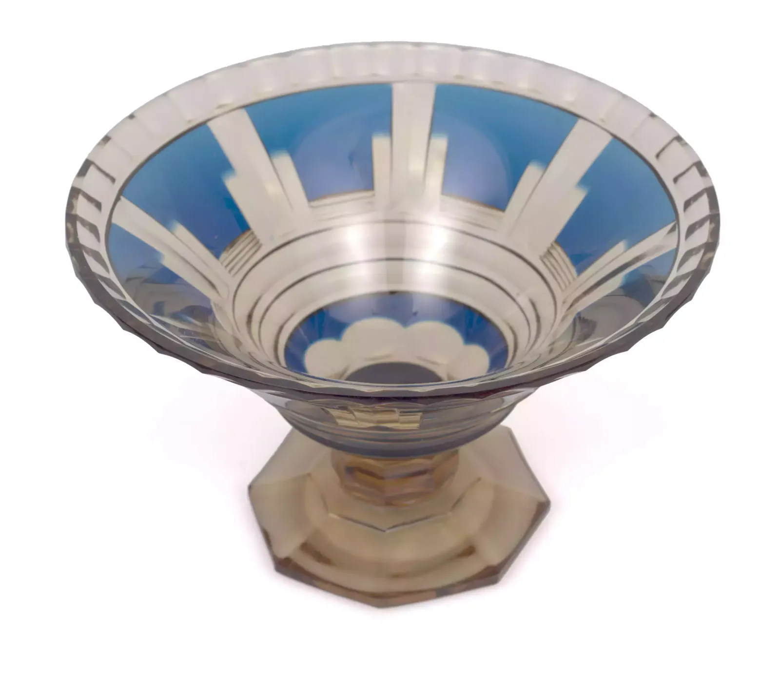 Val St. Lambert Crystal Fruit Bowl