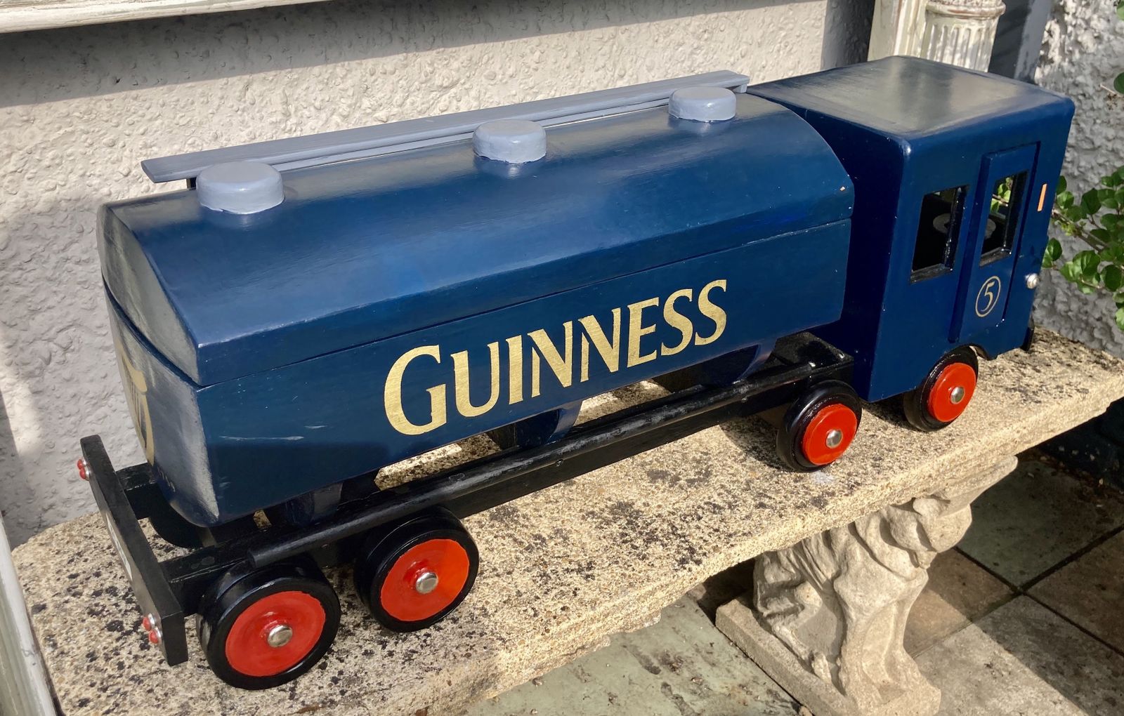 20th Century Folk Art Shop Display Guinness Truck photo vinterior
