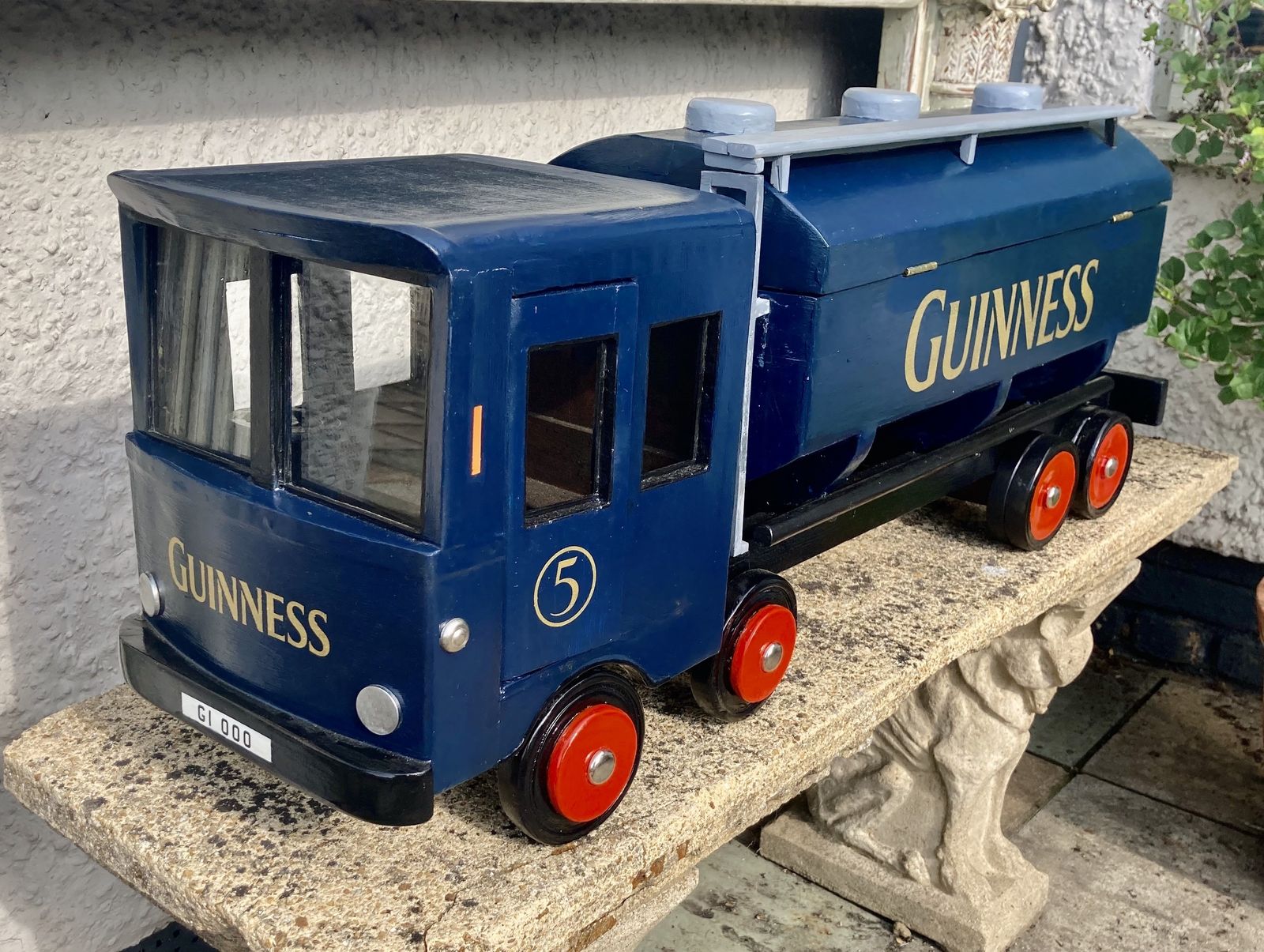 20th Century Folk Art Shop Display Guinness Truck photo buy