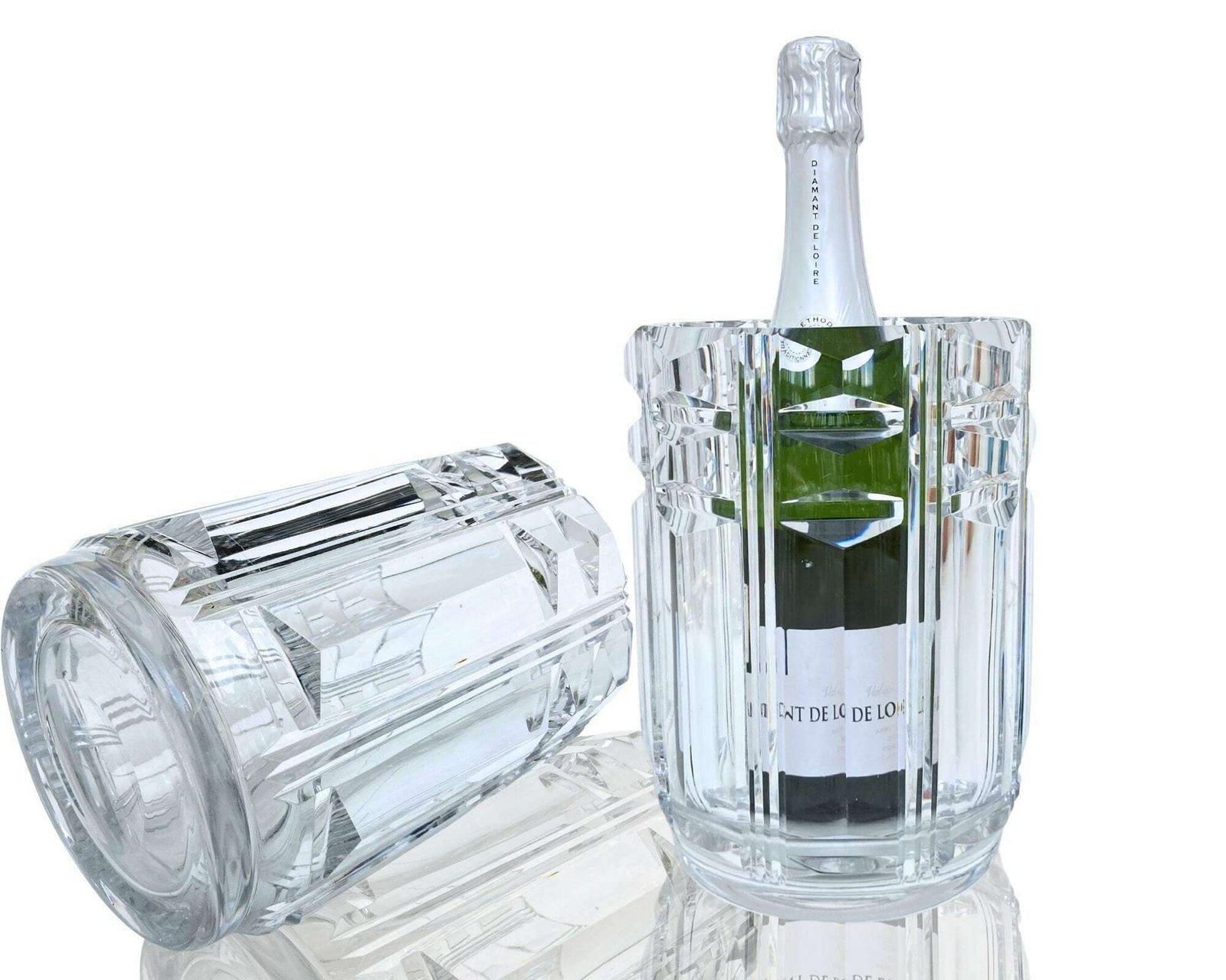 Kristallen Champagnekoeler | 1 Stuk | Uit België | Zwaar: 10,9 Lbs / 5 Kilo