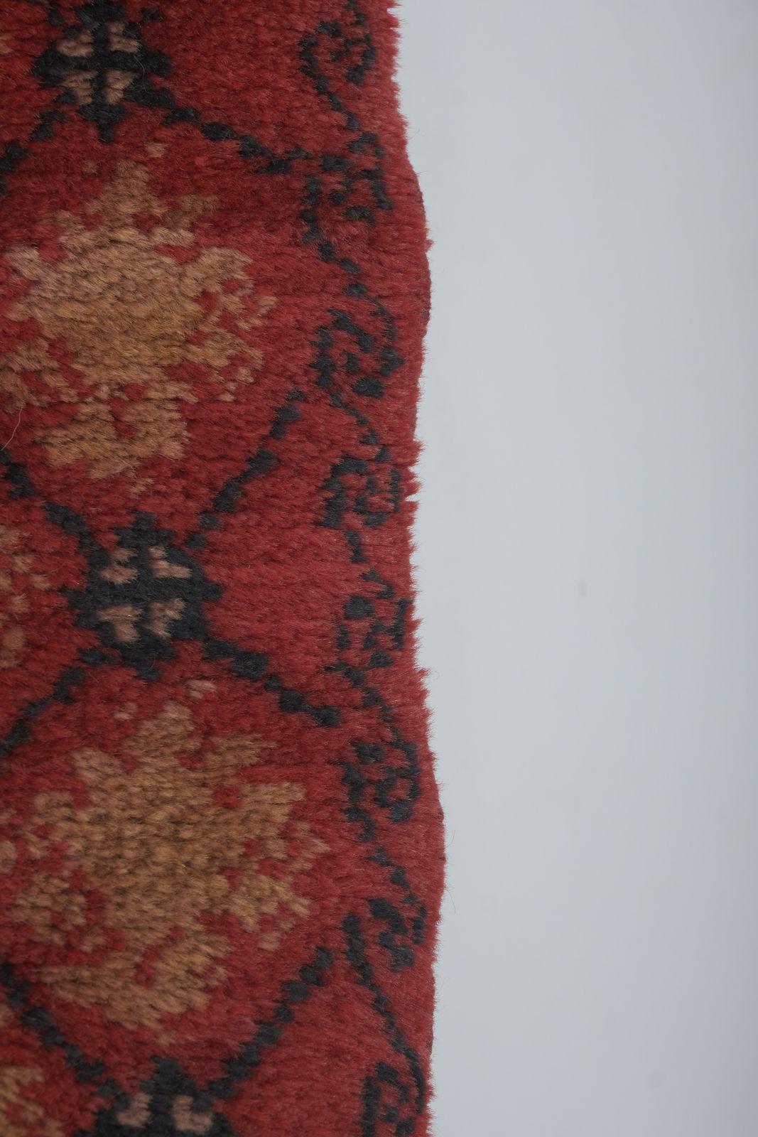 Turkish Karapinar Red Tulu Rug 4'3" X 5'7" photo buy