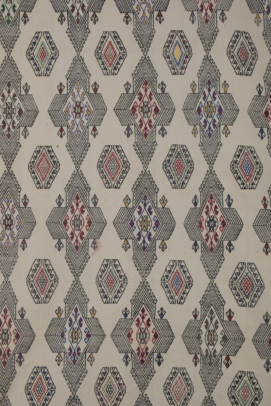 Vintage Geometrical Turkish Kilim Rug 5'1'' X 7'4'' photo for sale