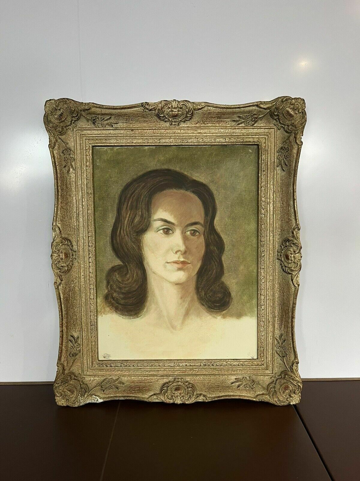 Portrait Painting. On Canvas By Richard Sherrin Royal Academy 1930 36