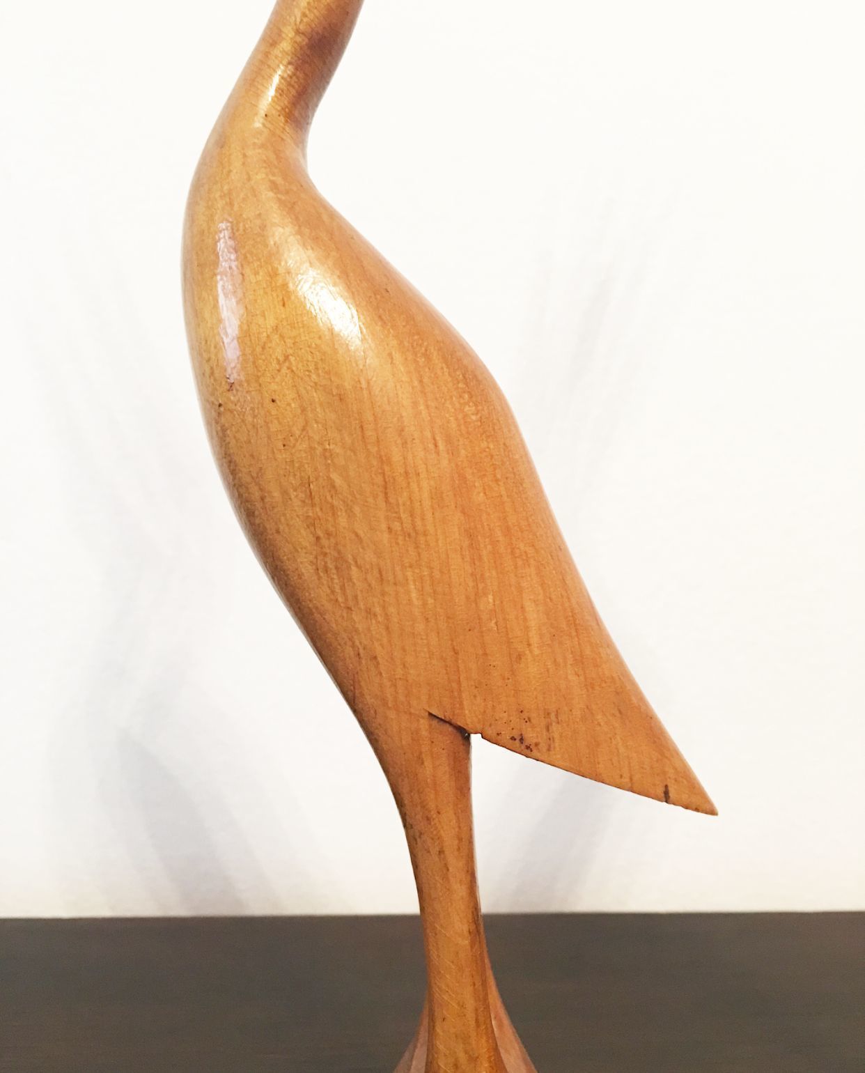 Herons   Two Wooden Statues photo Art