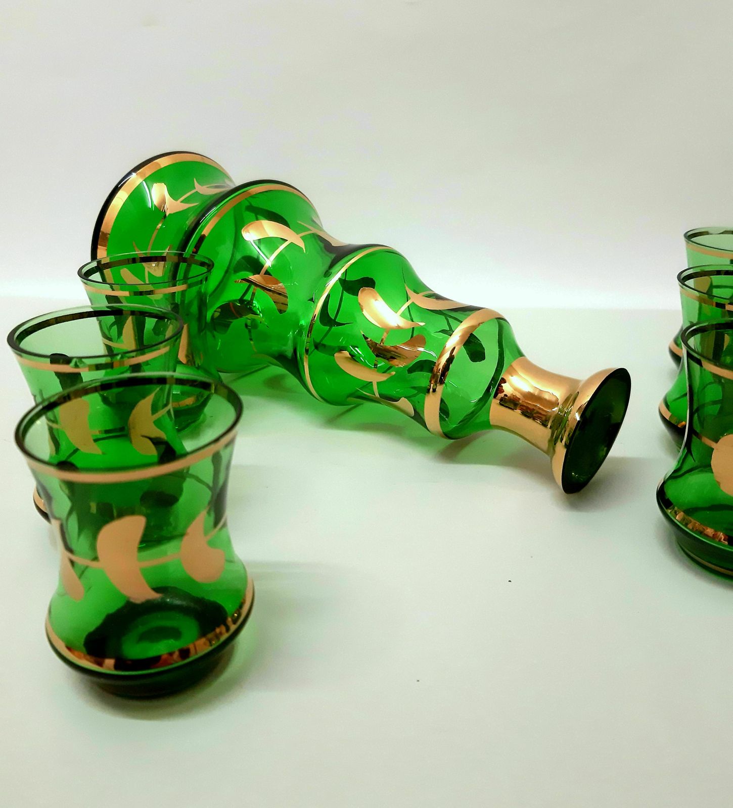 Decanter Set For 6 Prs / Borocrystal photo vinterior