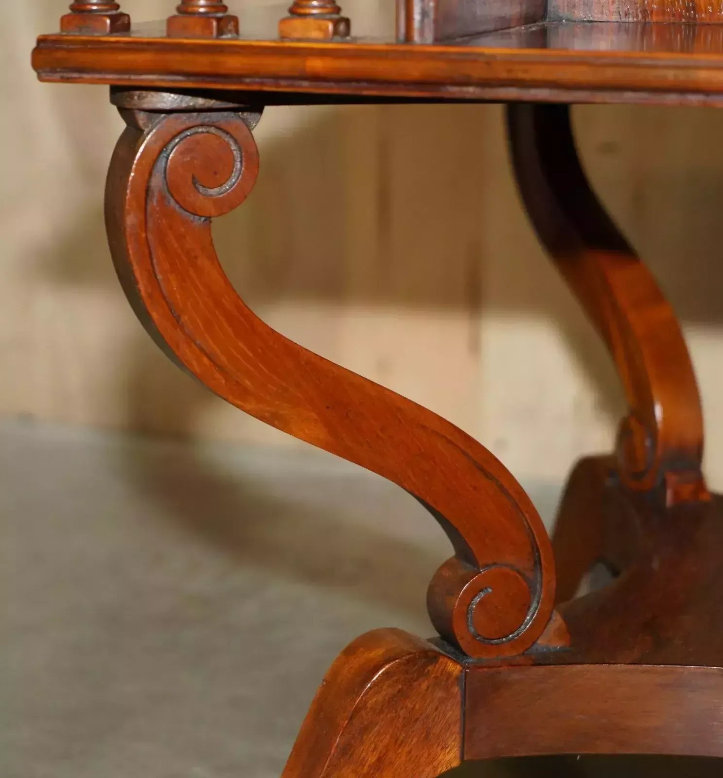 photo vintage Fully Restored Museum Quality English Regency Circa 1820 Rosewood Book Table