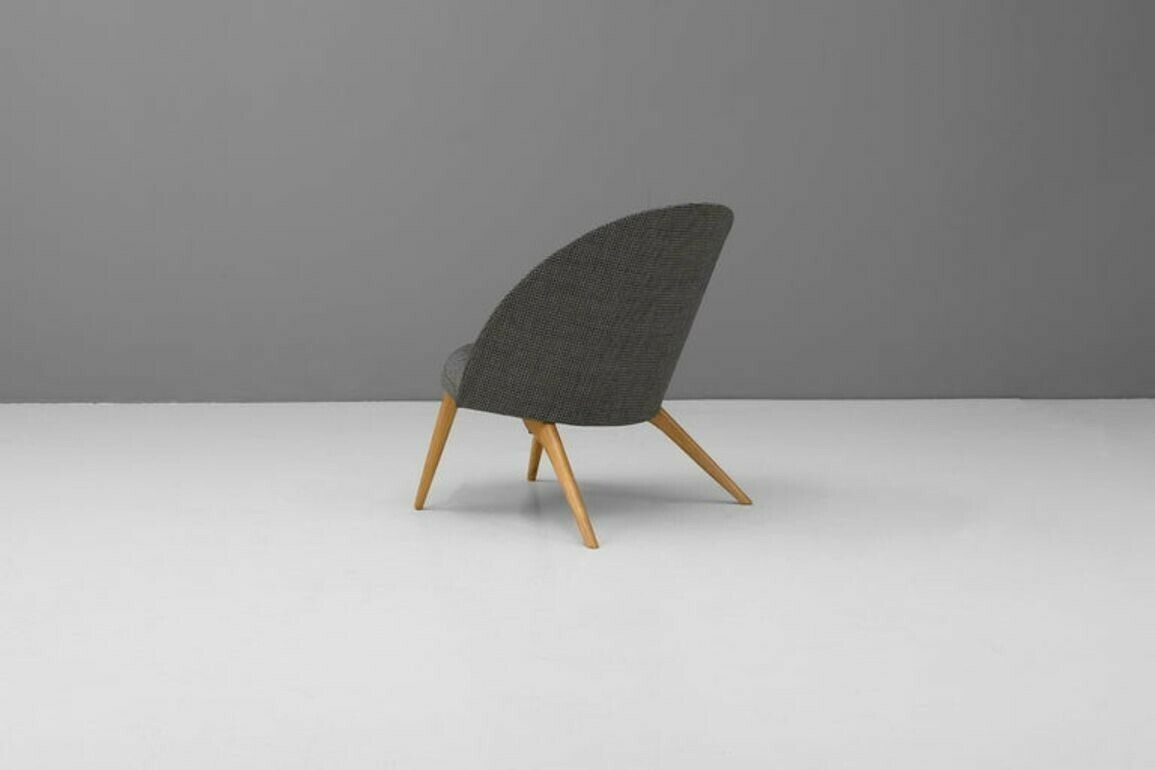 20th Century Swedish Plywood Back Chair photo Furniture