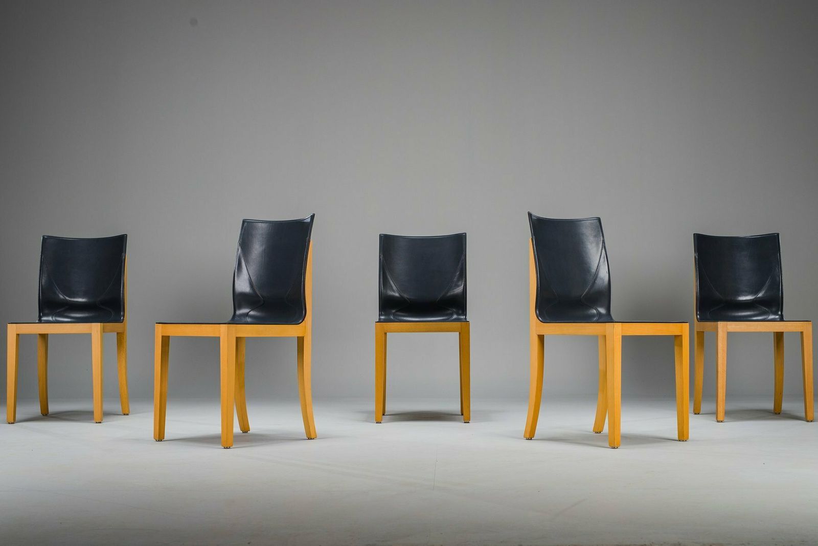 Dining Chairs By Matteo Grassi, 1995, 5 . Set