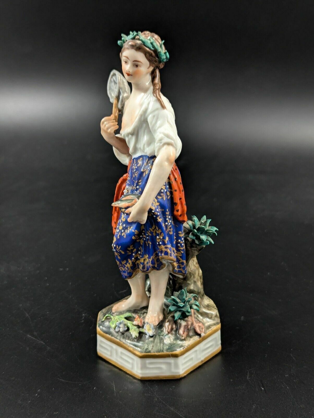 Antique Derby Figurine, "Water Element" C. 1800. photo for sale