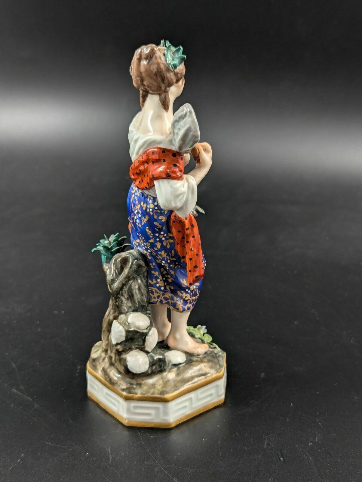 Antique Derby Figurine, "Water Element" C. 1800. photo vinterior