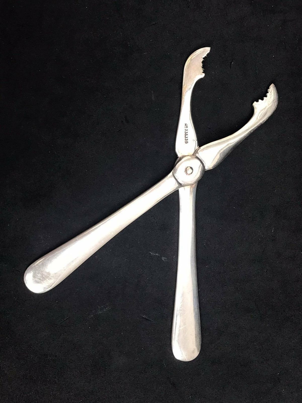 Lobster Cracker Tongs Lobster Crab Seafood Tools Victorian Flatware Serving Seafood Antique English Silver Plated Gift For Family photo for sale