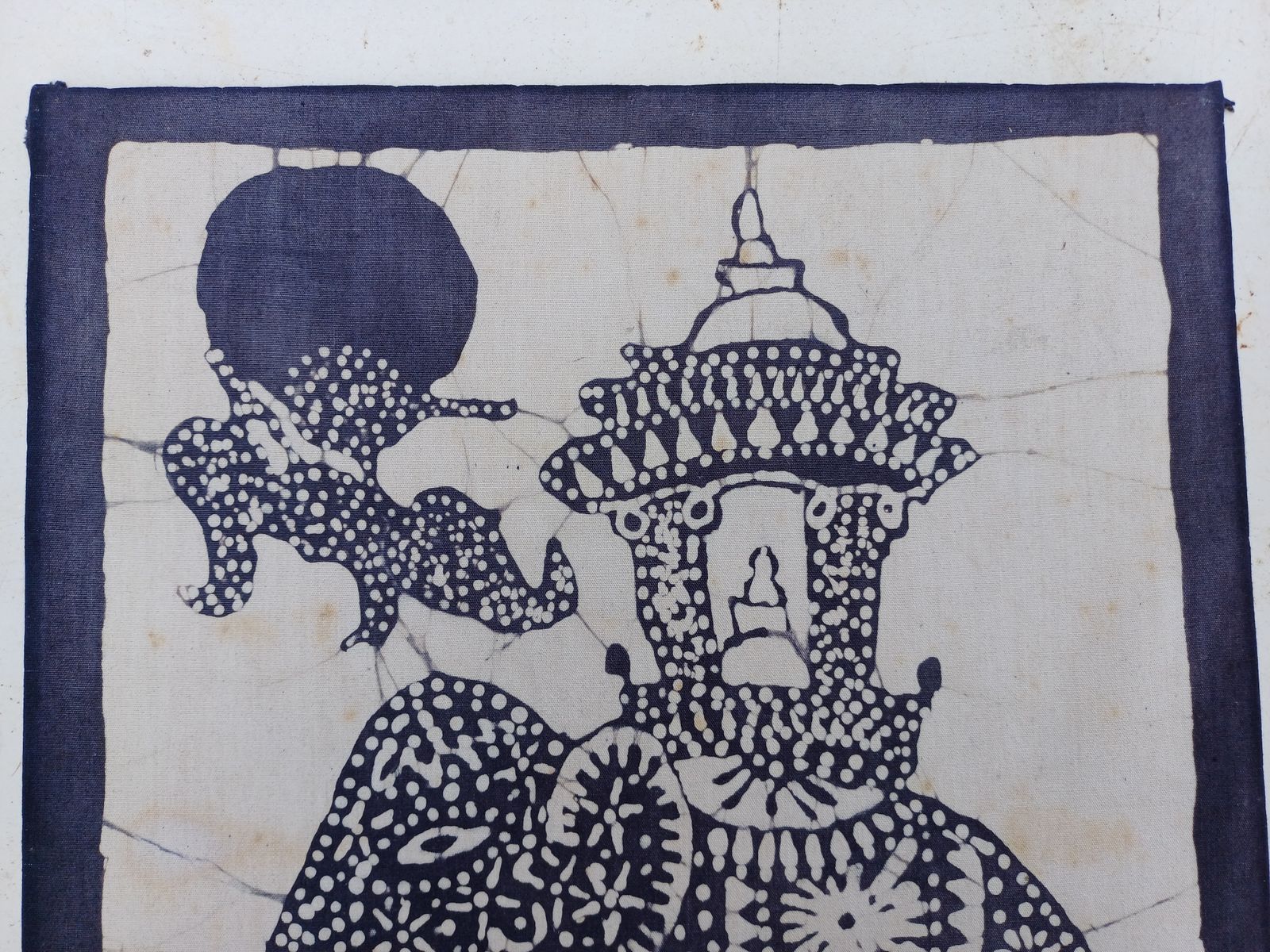Silk Tapestry India, 1920s, Vintage photo for sale