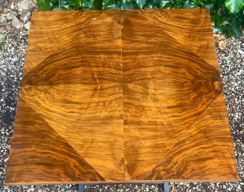 Vintage Meredew Walnut Folding Occasional Table photo 120.0
