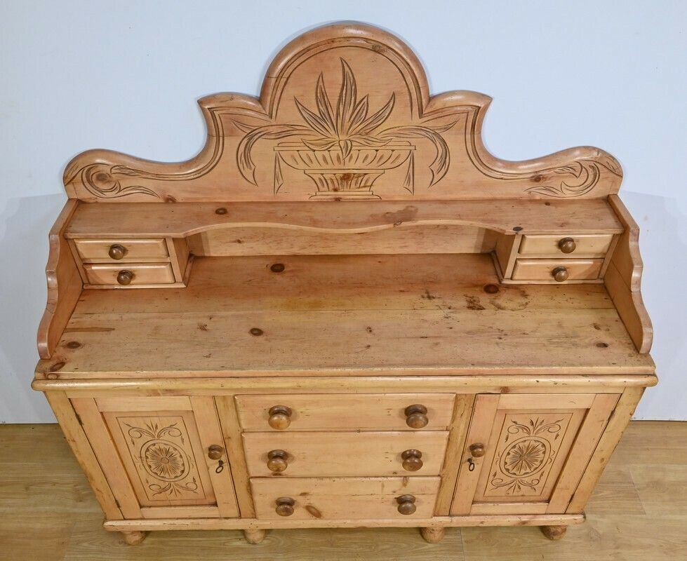 Pine Sideboard, Wales – 1920, 1920s photo 2300.0