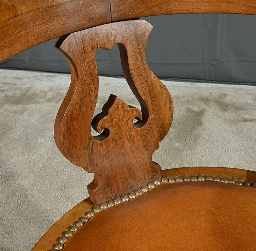 photo furniture Swivel Armchair, Victorian Era, England – 2nd Part Of The 19th Century