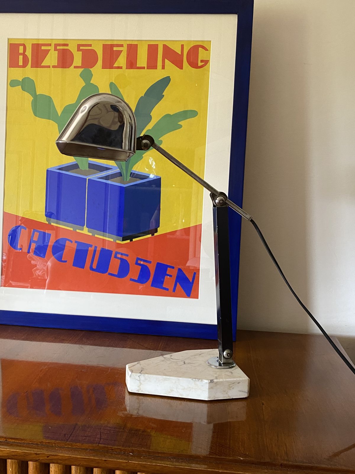 Art Déco Desk Lamp, Fare France, Circa 1930 photo for sale