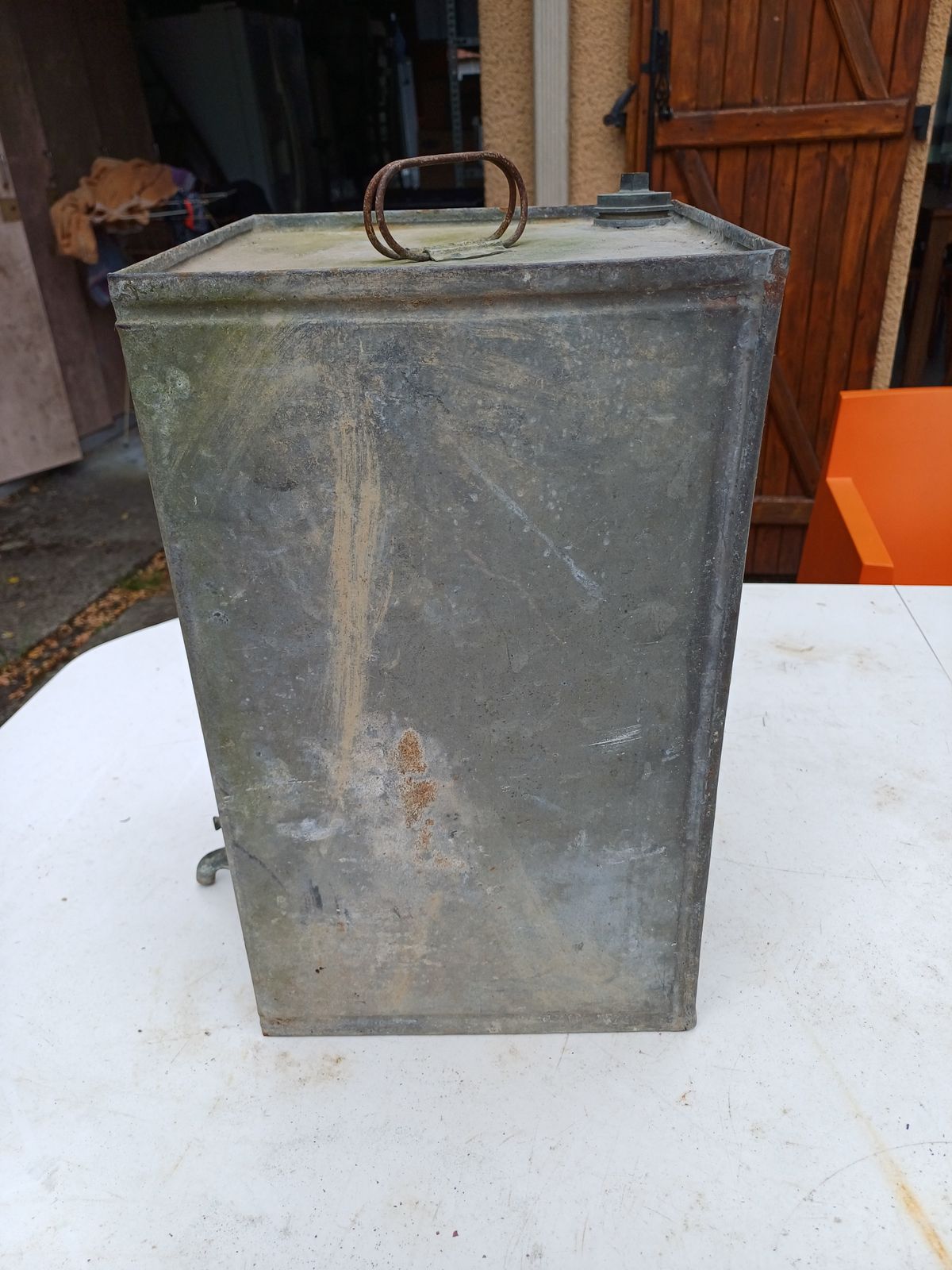 Militaria Thermos Water Bottle photo vintage