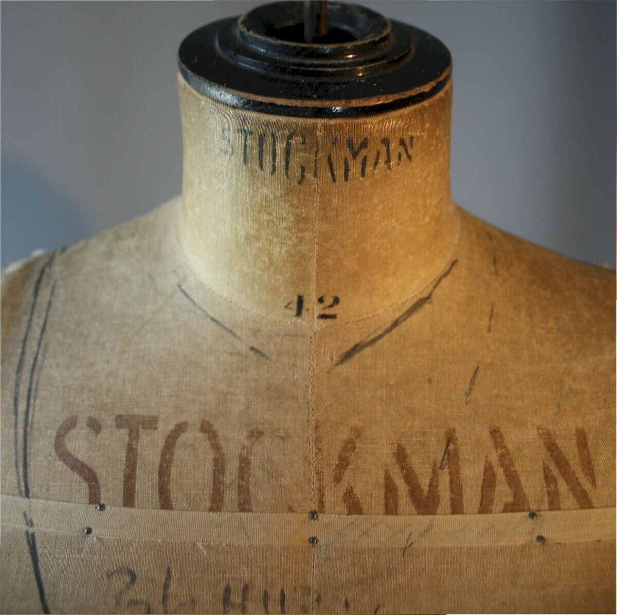 Antique Dressmakers Mannequin Dummy By Stockman photo Home Decor