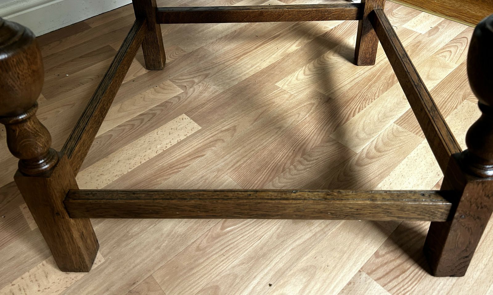 Liberty Arts And Crafts Solid Oak Side Table Featured In 1907 Liberty Catalogue photo for sale