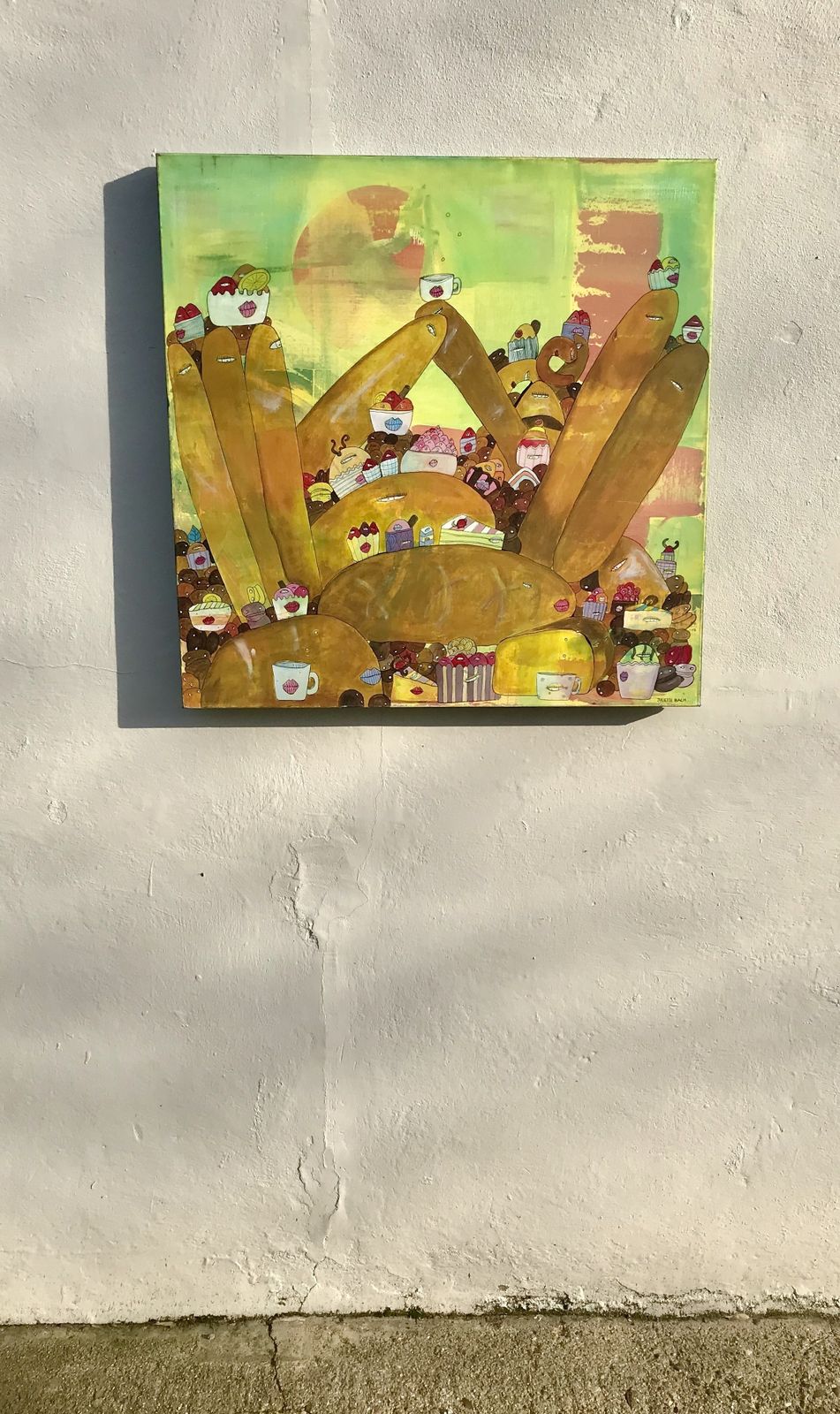 Juliette Bach Painting, 2000s, Contemporary photo for sale
