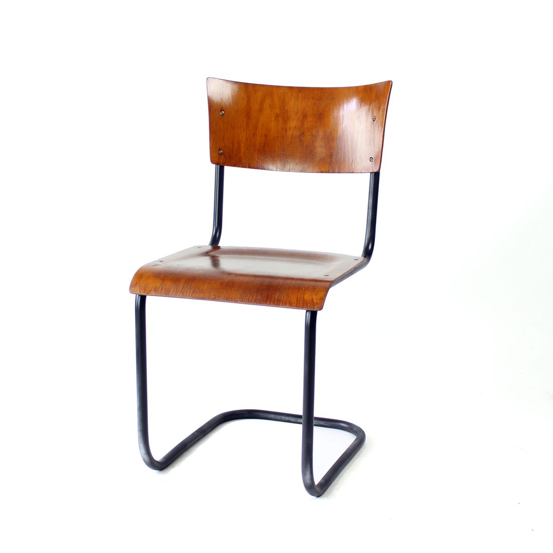 Tubular Desk Chair By Kovona, 1950s photo for sale
