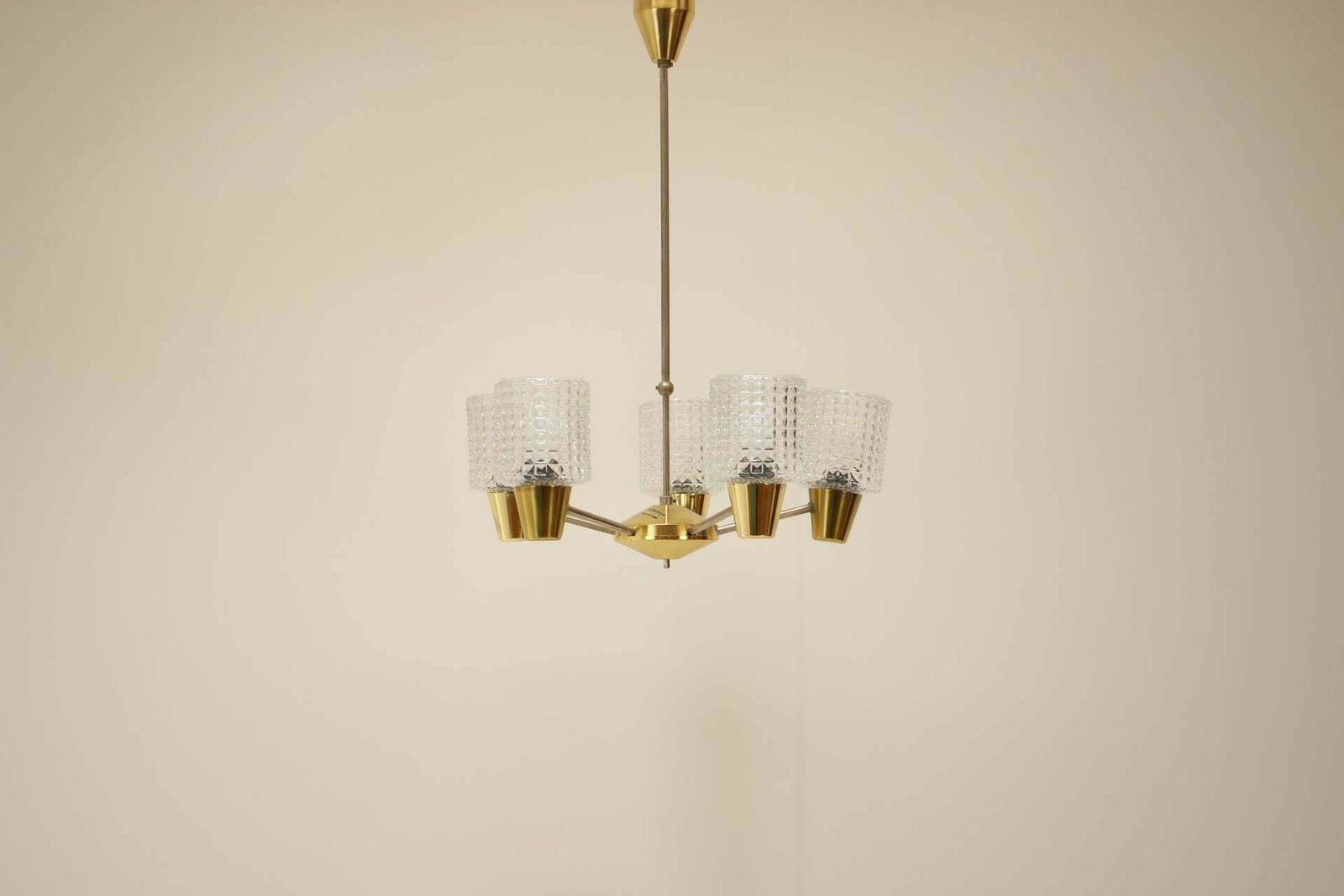 Chandelier By Kamenicky Senov, 1970s, Czechoslovakia photo Lighting