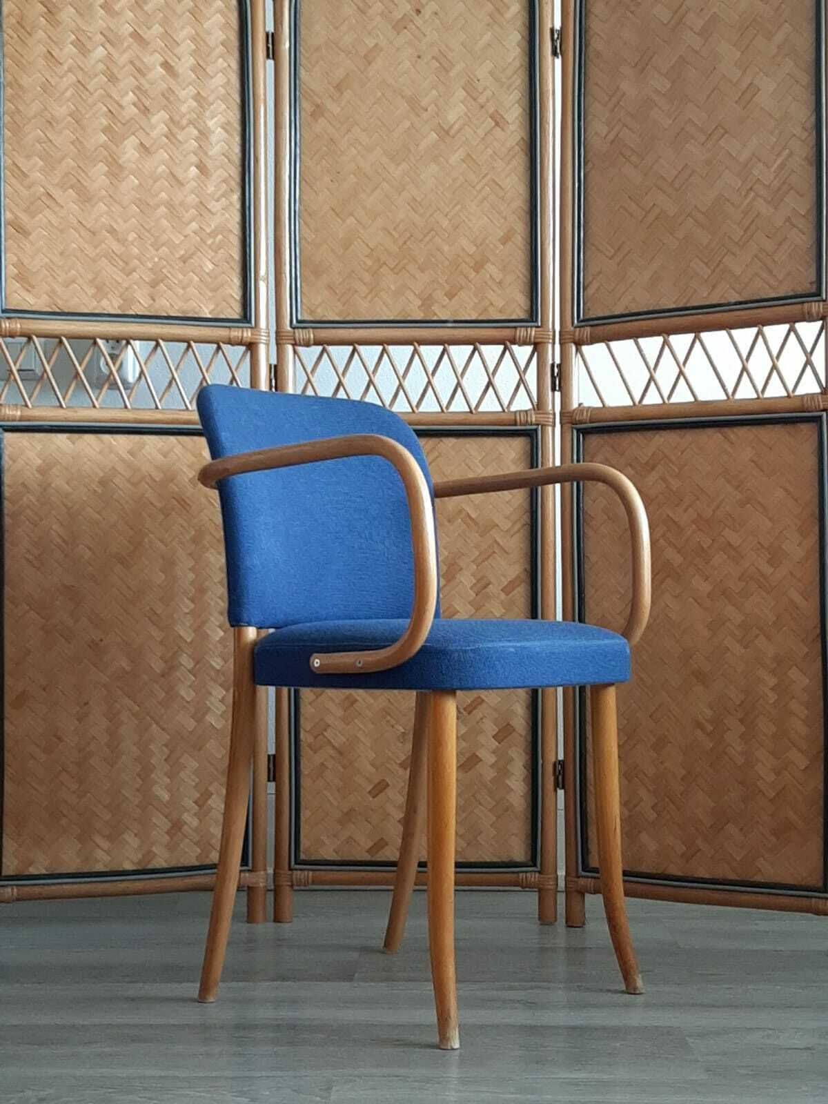 Set Of 6 Thonet Chairs, 1950s, Modernist photo 1250.0