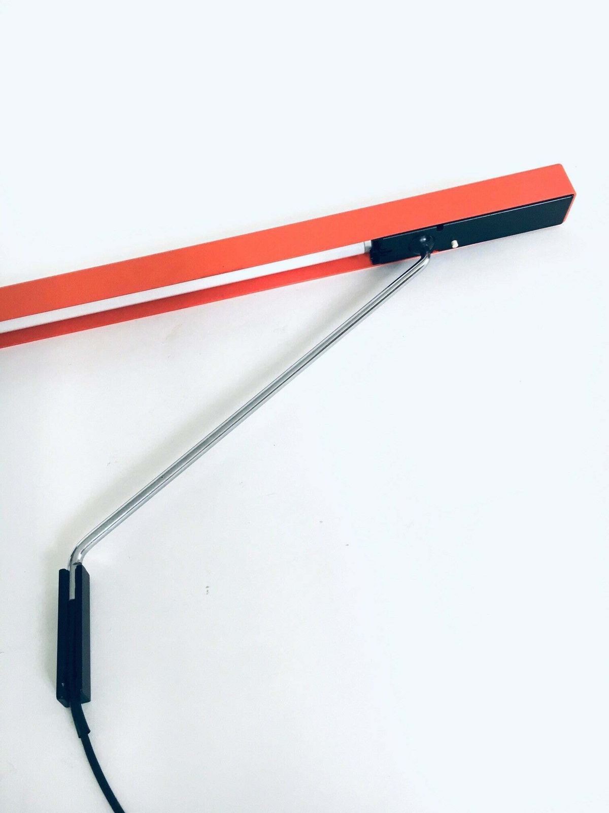 1970's German Design Swing Arm Mounted Desk Lamp By Aeg photo vintage