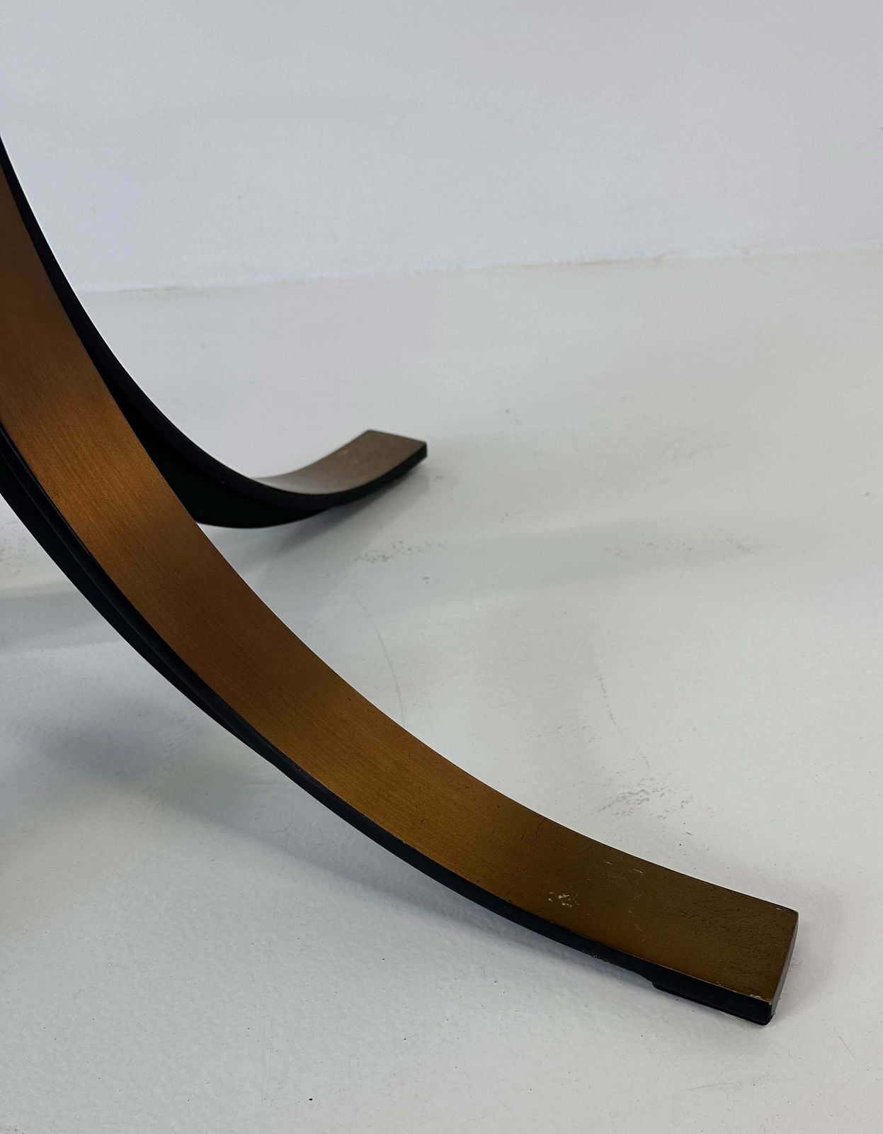 photo for sale Osvaldo Borsani And Eugenio Gerli T69b Bronzed Brass Table By Tecno, 1960s
